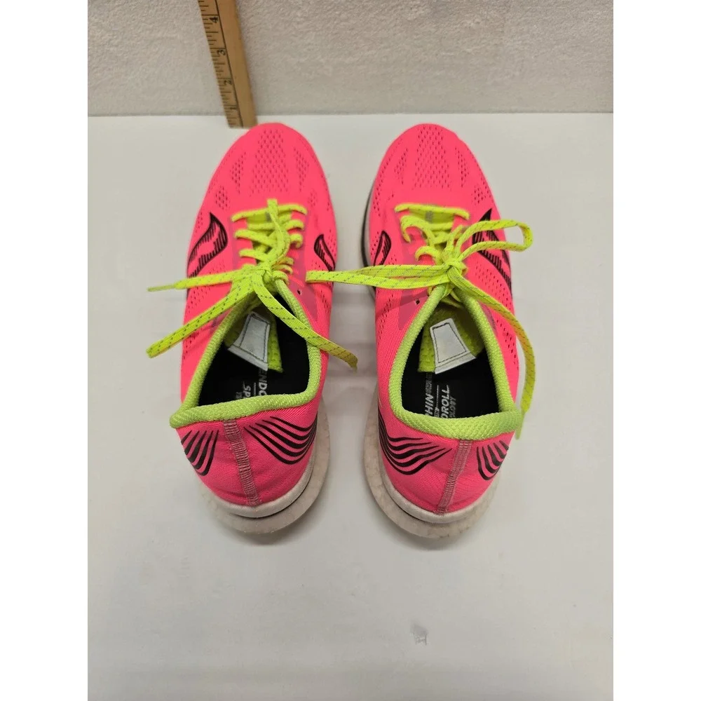 Saucony Endorphin Pro Running Shoes Pink Yellow Neon Womens Size 11‎